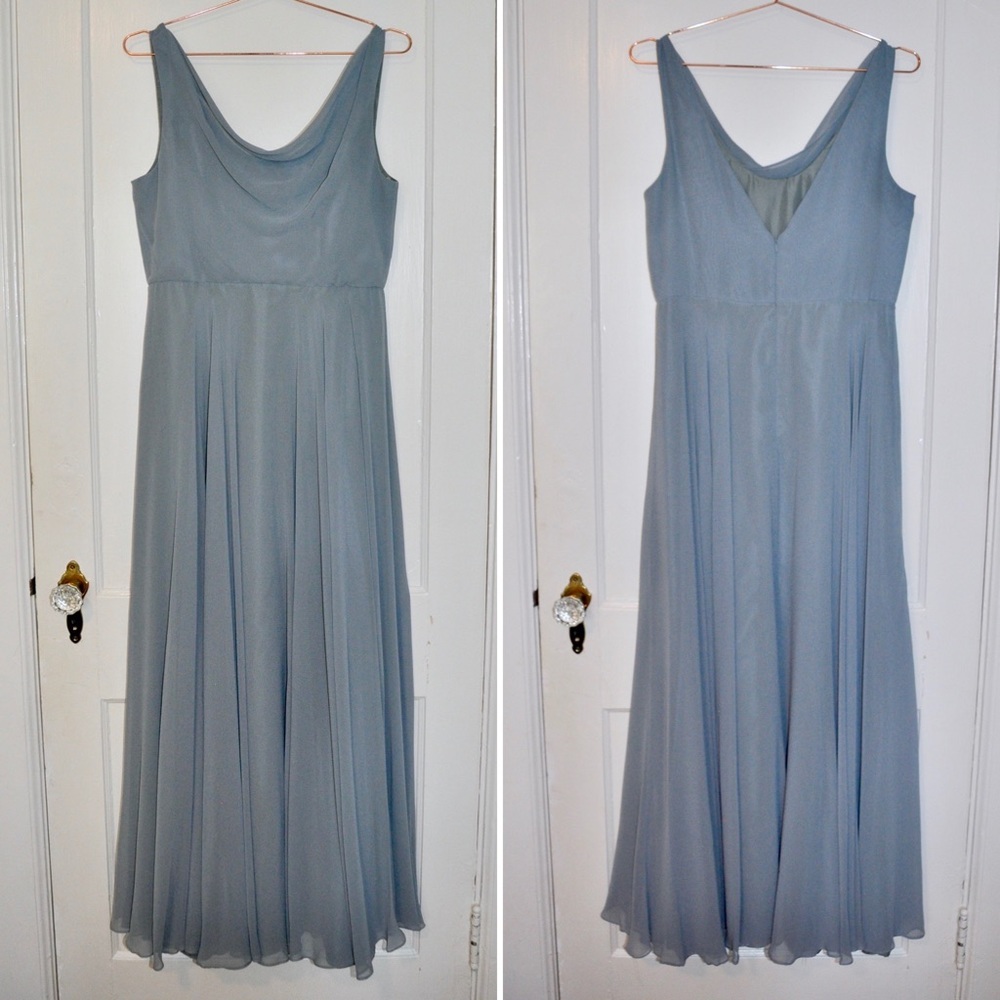 Jenny Yoo Liana Bridesmaid Dress in Light Blue